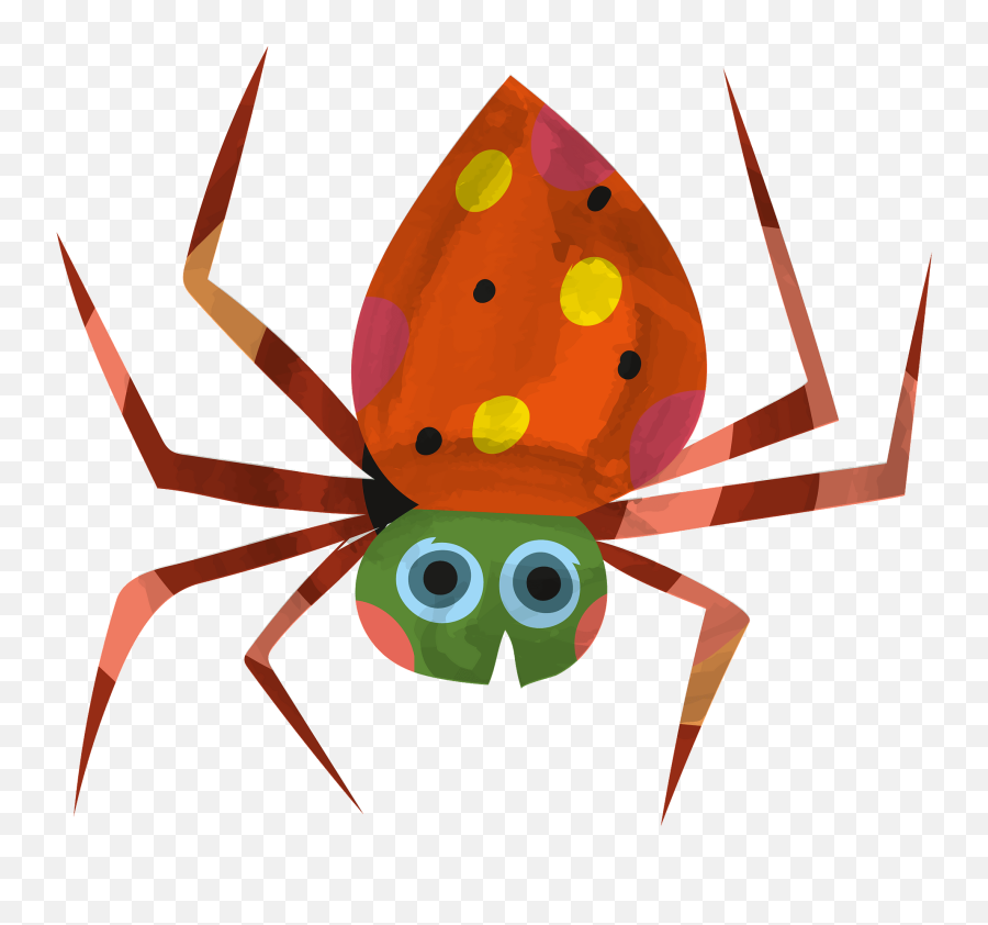 Spider Clipart - Spider Clipart Png Emoji,Spider Clipart