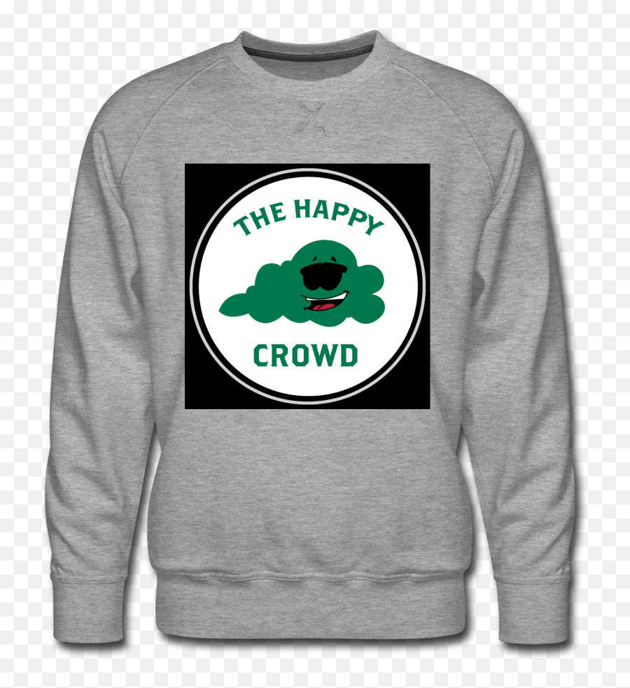 The Happy Crowd Green Smoke Sweatshirt - Ak47 White Hoodie Emoji,Green Smoke Png