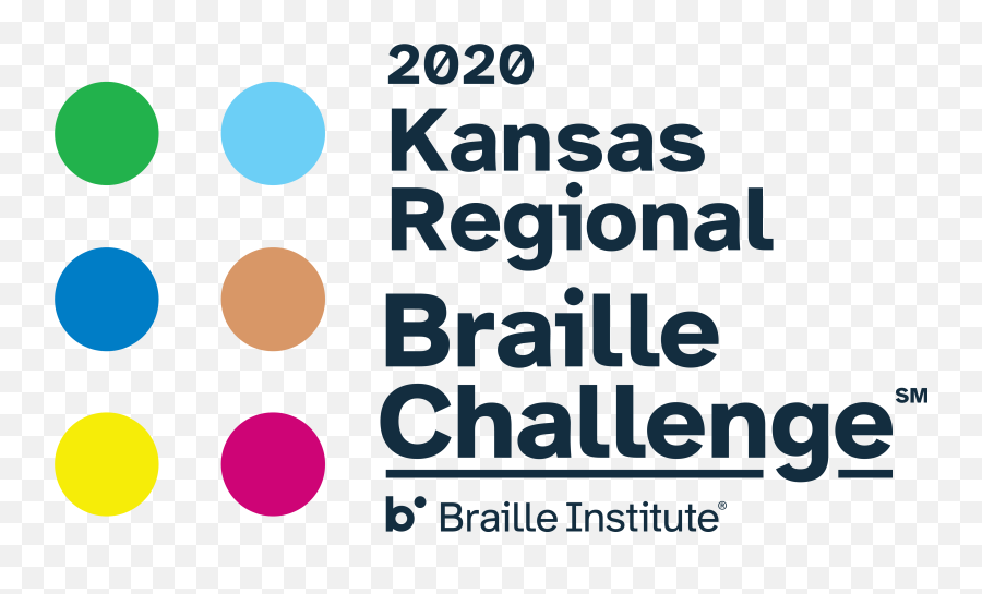 2020 Kansas Regional Braille Challenge - Dot Emoji,Kansas State Logo