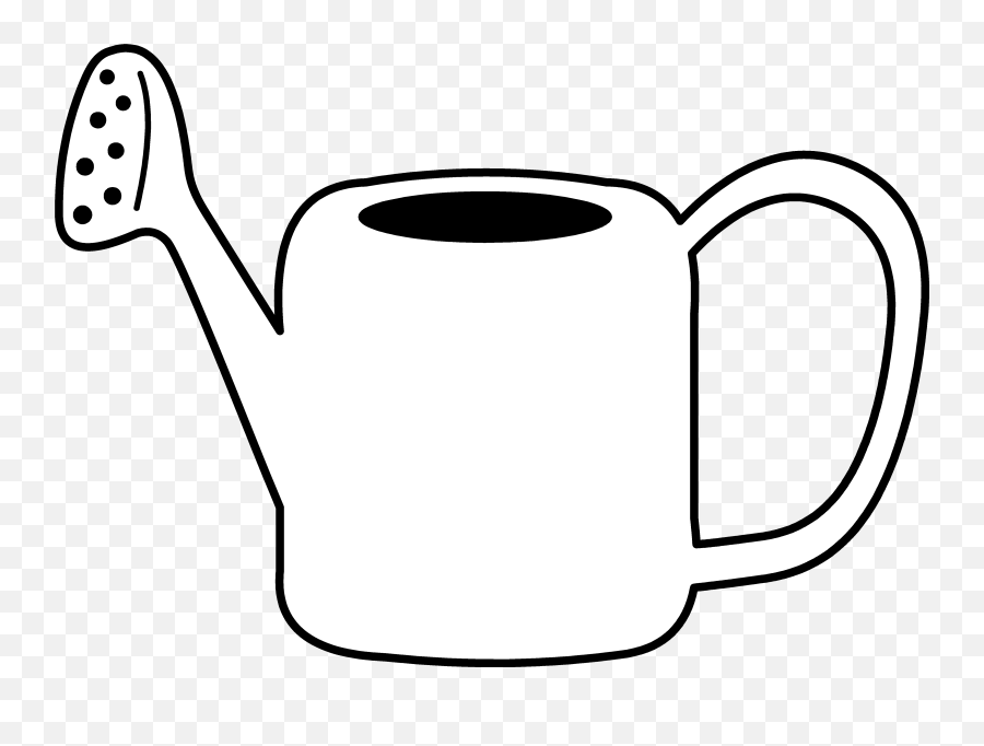 Free Watering Can Pictures Download - Outline Watering Can Coloring Page Emoji,Watering Can Clipart