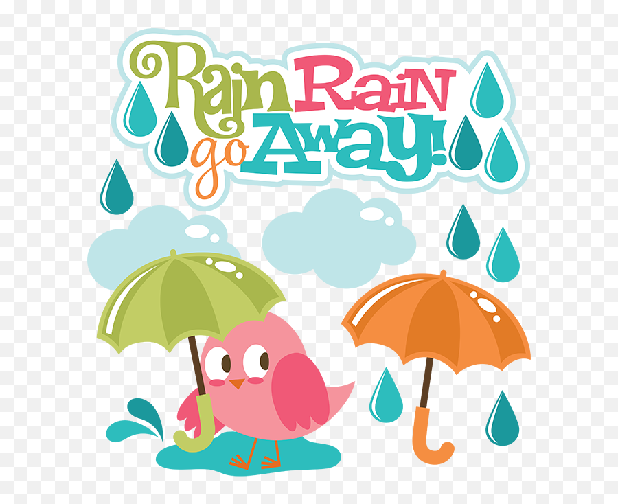 Raining Clipart Percipitation - Rain Rain Go Away Clipart Rain Rain Go Away Emoji,Rain Clipart