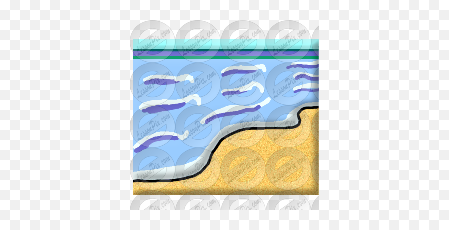 Ocean Picture For Classroom Therapy Use - Great Ocean Clipart Horizontal Emoji,Ocean Clipart