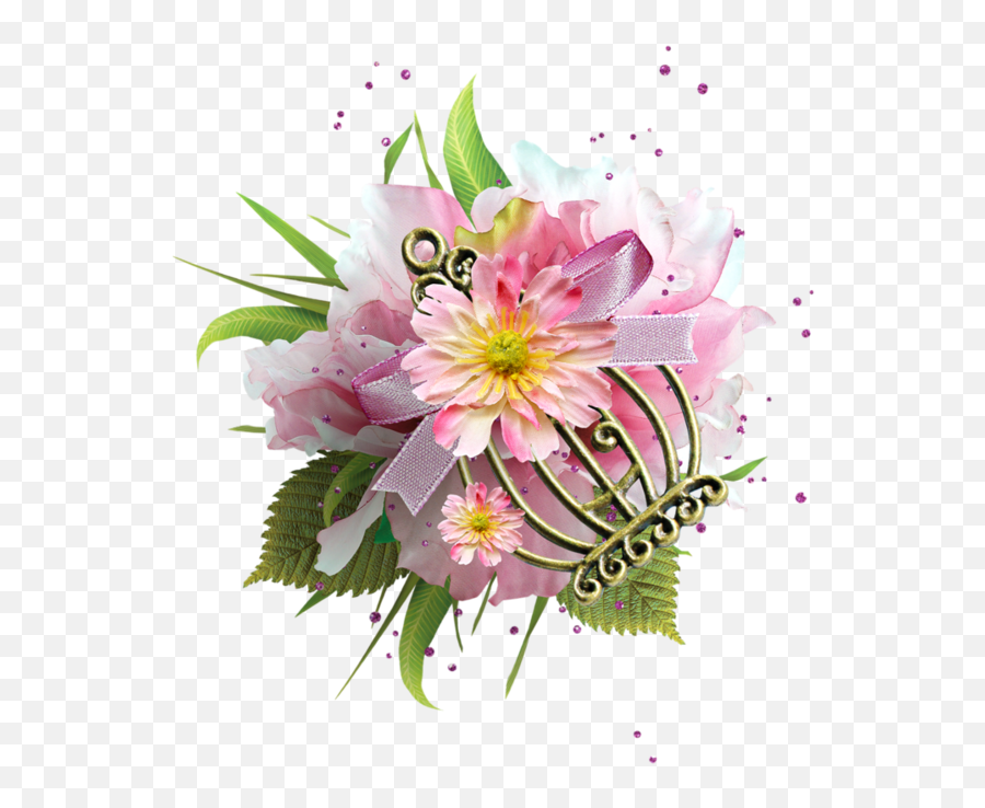 Png Flowers - Flower Clipart Hobbies And Crafts Tube Png Tube De Rosas Emoji,Flower Bouquet Clipart