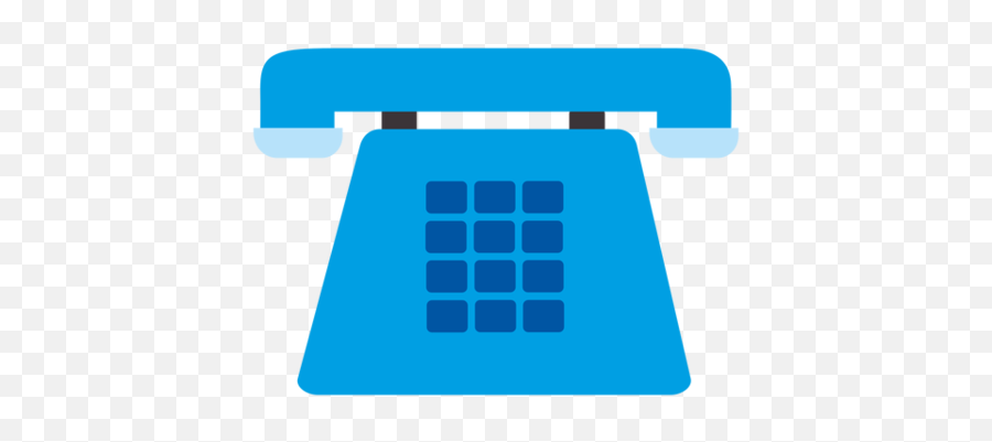 Download Phone - Icono De Telefono Azul Full Size Png Icono De Telefono Azul Png Emoji,Telefono Png