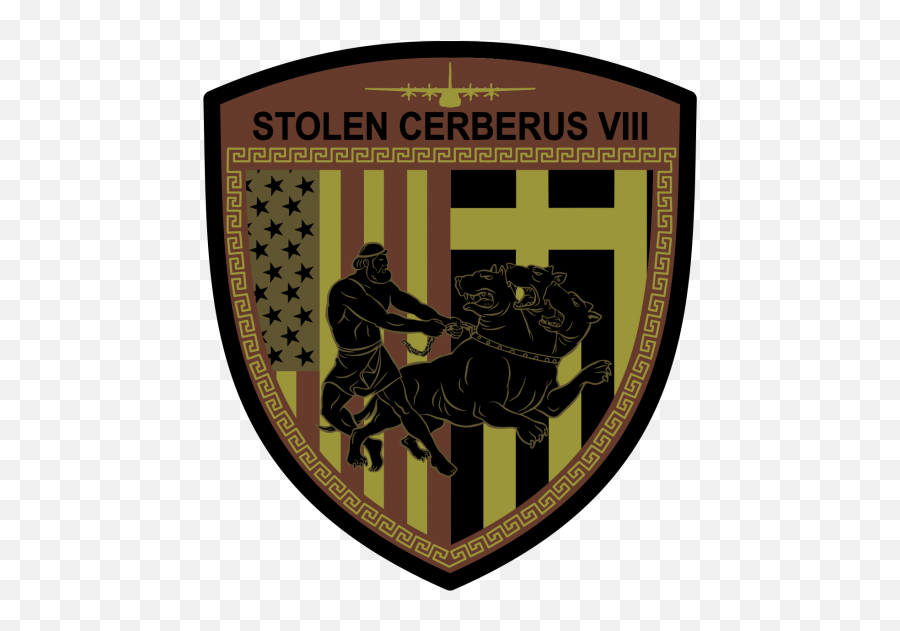 37 As Stolen Cerberus Viii Ocp Patch - Ramstein Ab 37th Stolen Cerberus Viii Emoji,Cerberus Logo