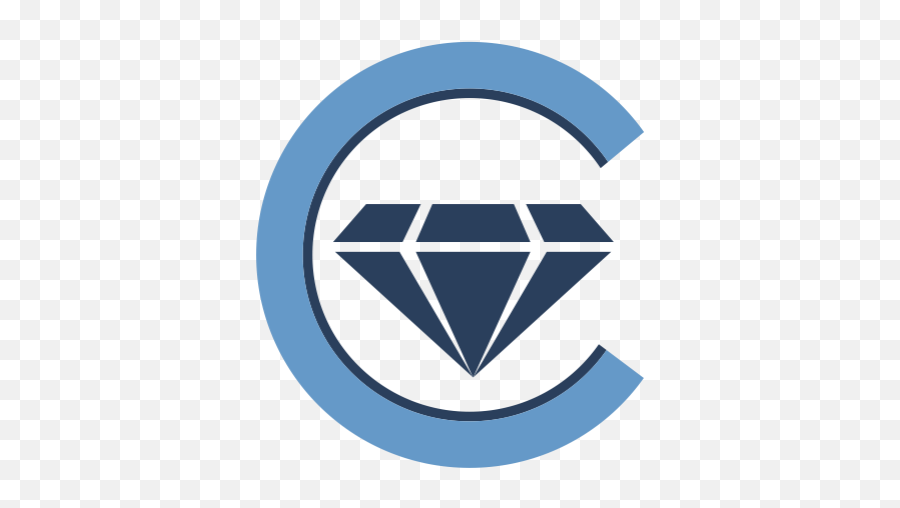 Downloads - Diamond Simple Silhouette Emoji,Crystal Logo