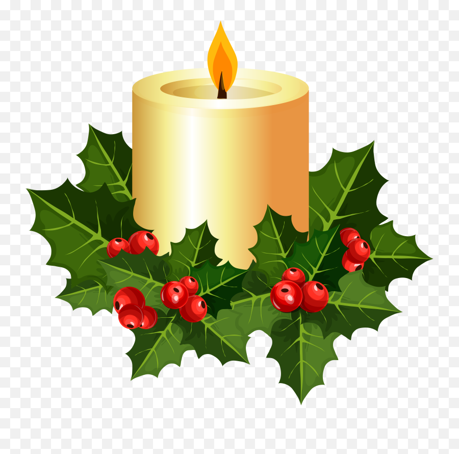 Download Christmas Candle Clipart At Emoji,Candle Clipart