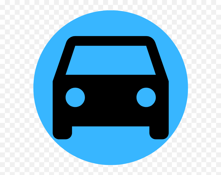 E Hailing Logo Png Clipart - Google Maps Car Icon Emoji,Passports Clipart