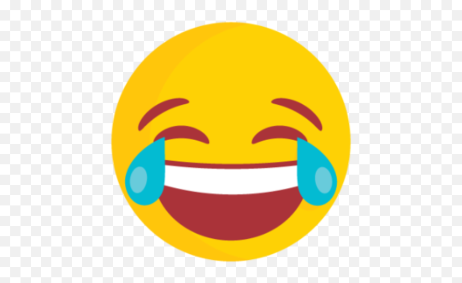 Cropped - Transparent Background Luaghing Emoji,Laughing Clipart