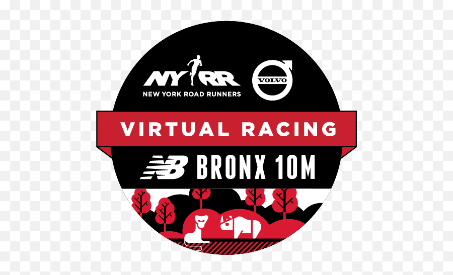 Virtual New Balance Bronx 10m - 5th Avenue Mile Emoji,New Balance Logo