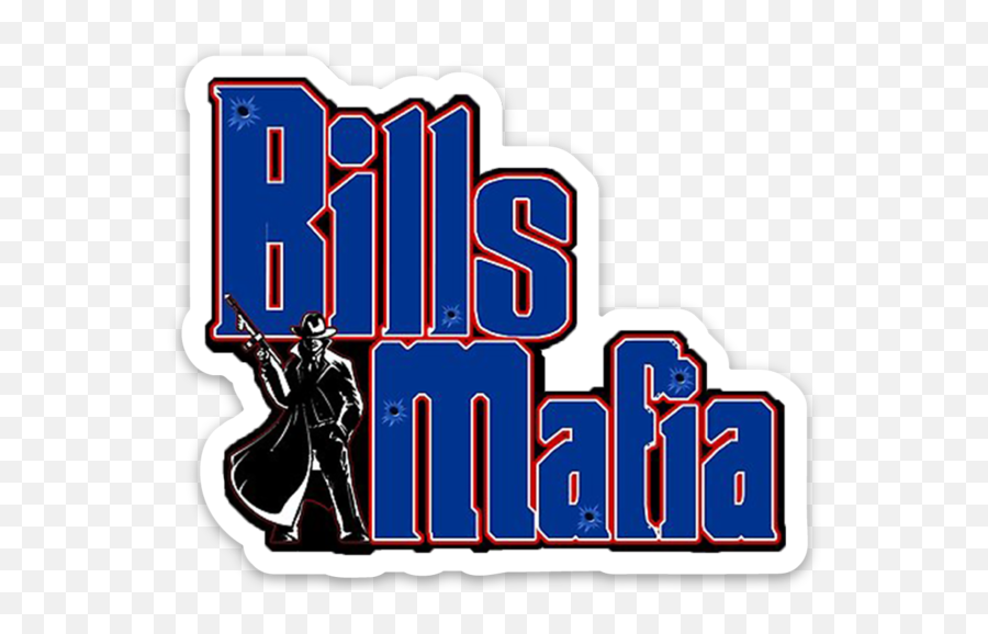 Buffalo Bills Official Logo 6x9 Die Cut - Bills Mafia Logo Emoji,Ebay Logo