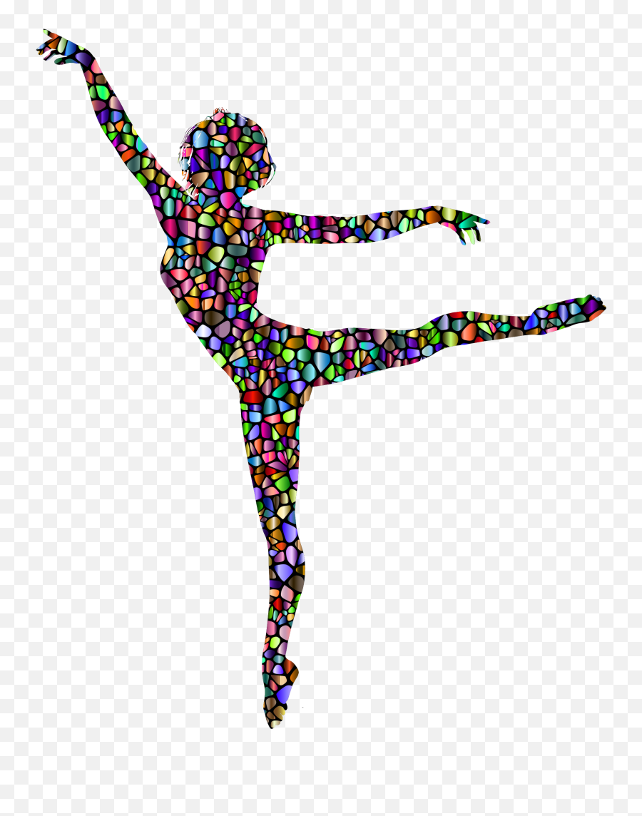 Dance Silhouette Transparent Colorful Transparent Cartoon Emoji,Ballroom Dancing Clipart