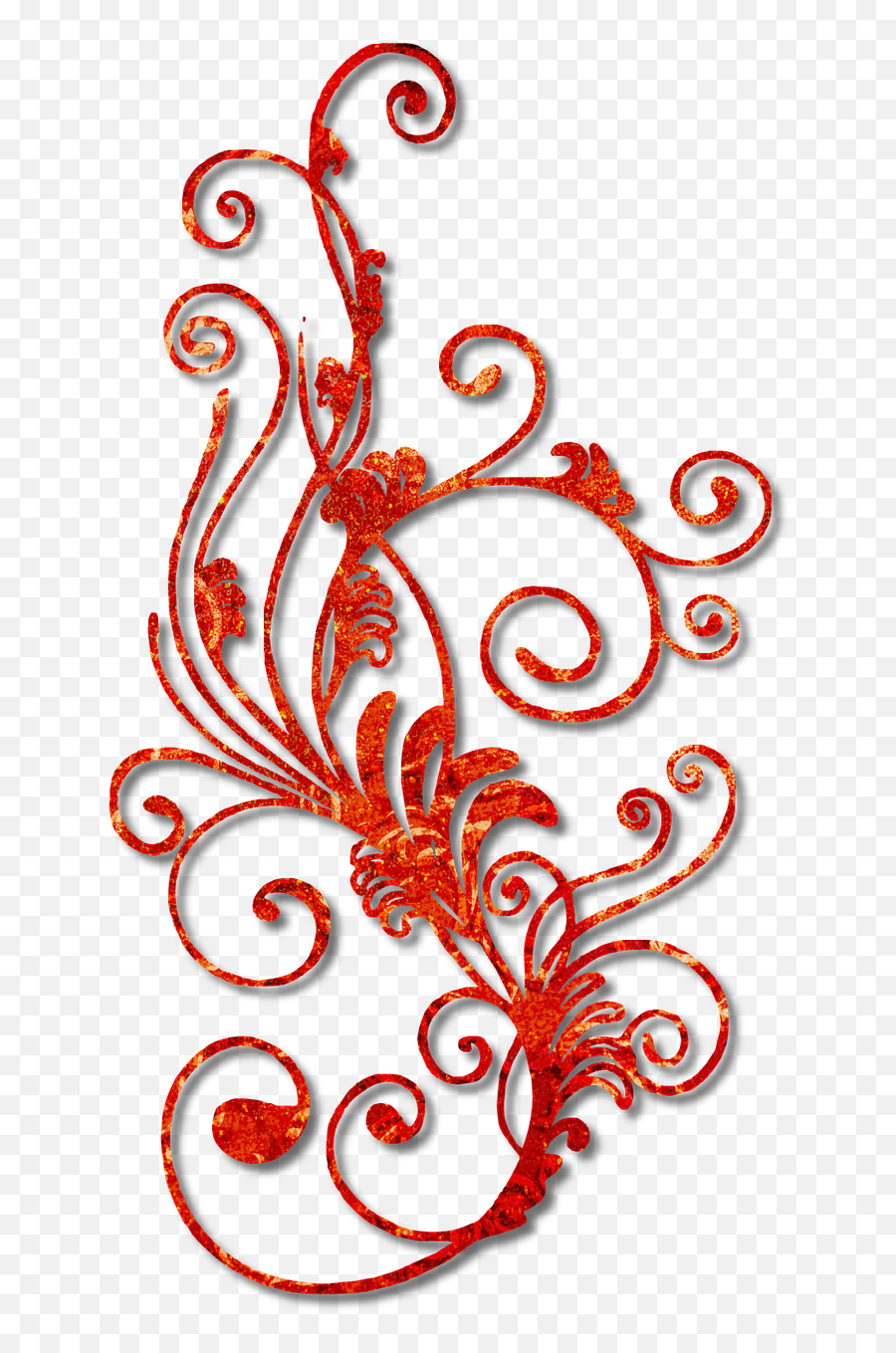 Swirl Red Flourish Pattern Png Image Emoji,Swirl Design Png