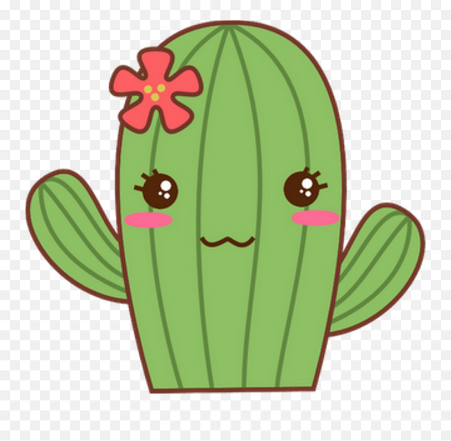 Png Remixit Freetoedit Interesting Cactus Flower Face - Cactus Png Clipart Emoji,Cactus Png
