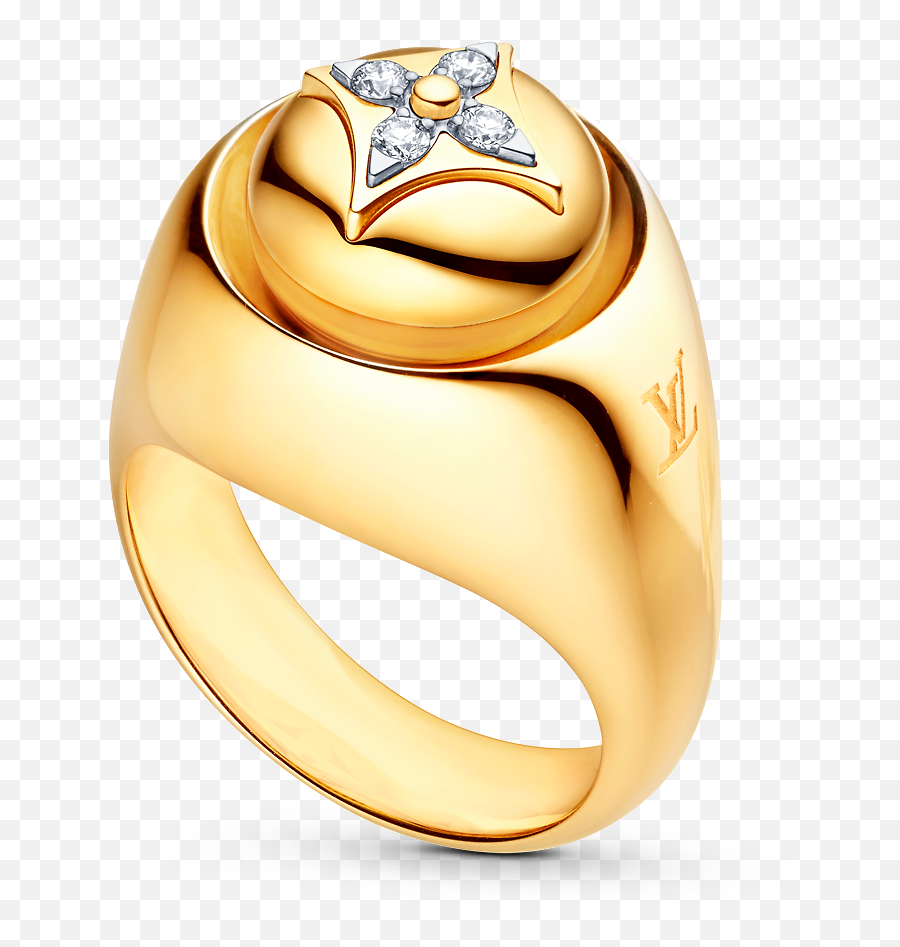 Round Louis Vuitton Logo Replica Signet Ring Sema Data Co - Op Emoji,Luis Vuitton Logo