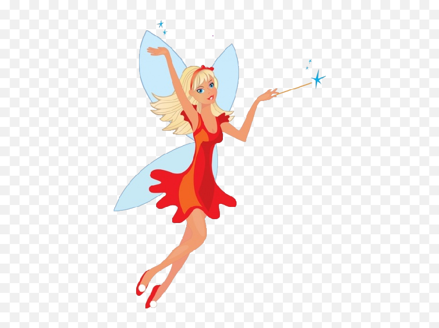 Fairies Clip Art - Fairy Cartoon No Background Png Emoji,Fairy Transparent Background