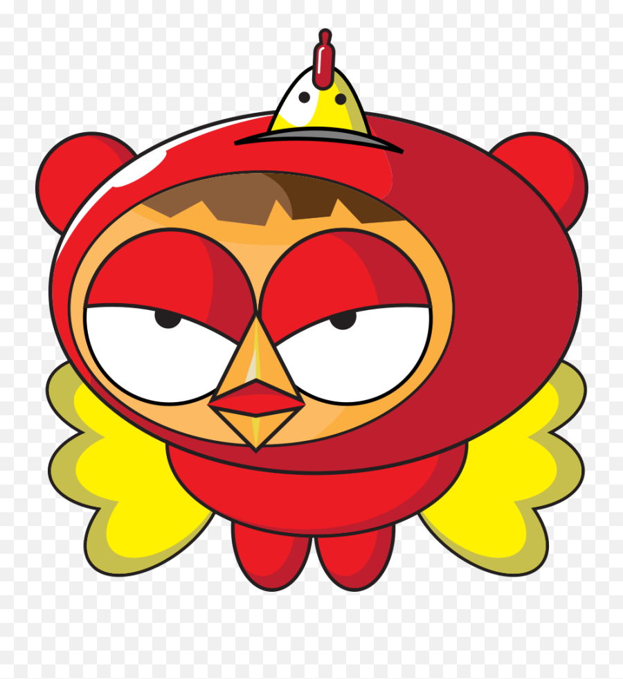 Cartoon Superhero Chicken Clipart Vector Clip Art - Clipartix Cartoon Superhero Emoji,Chicken Clipart