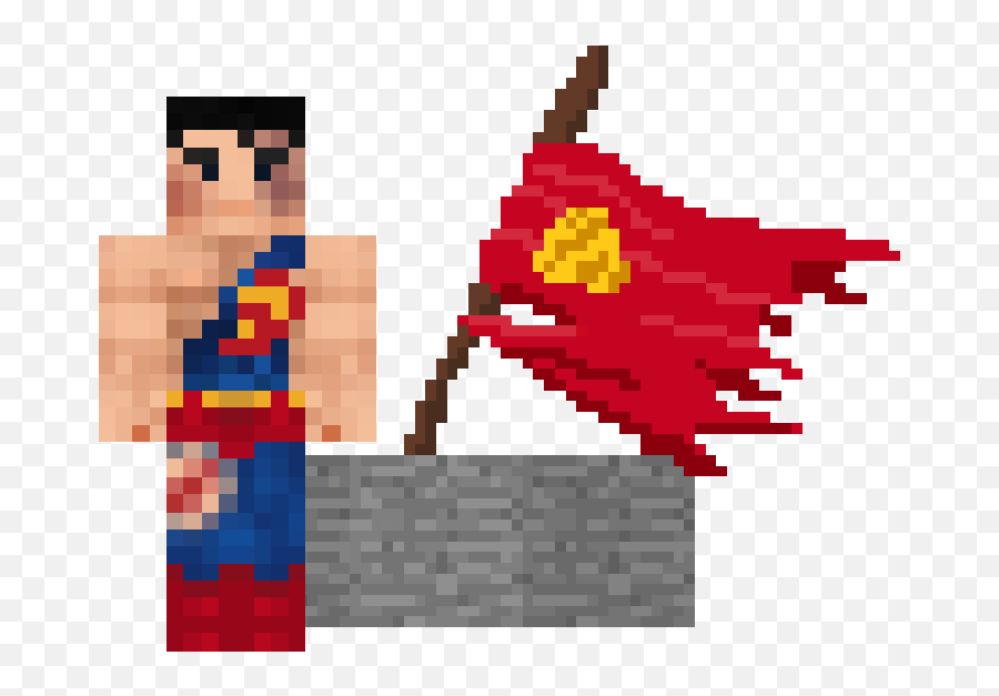The Death Of Superman Minecraft Skin Emoji,Superman Logo Minecraft