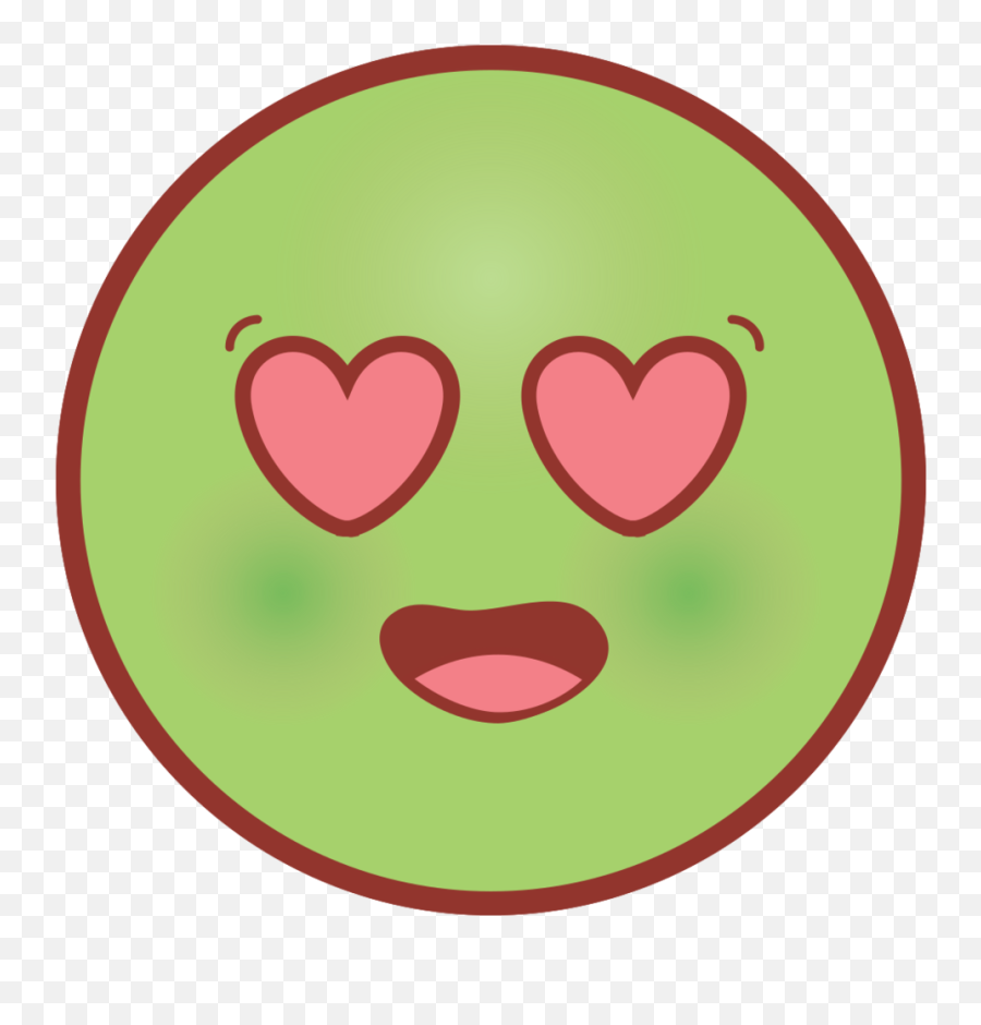Free Emoji Face Circle Love 1192206 Png With Transparent,Heart Face Emoji Png