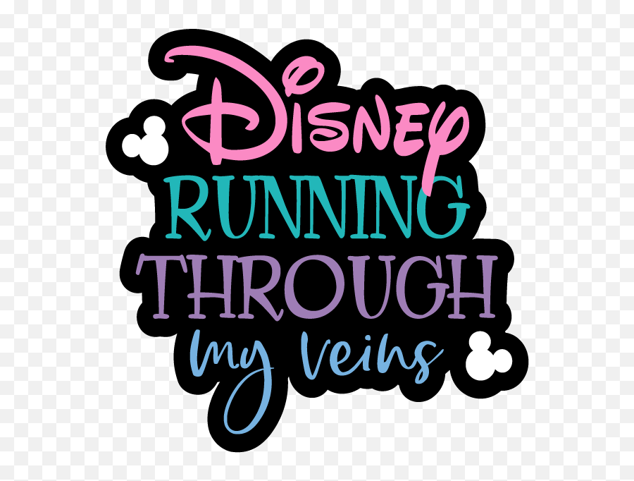 Download Hd Disney Running Through My Veins Sticker - Disney Emoji,Disney Channel Png