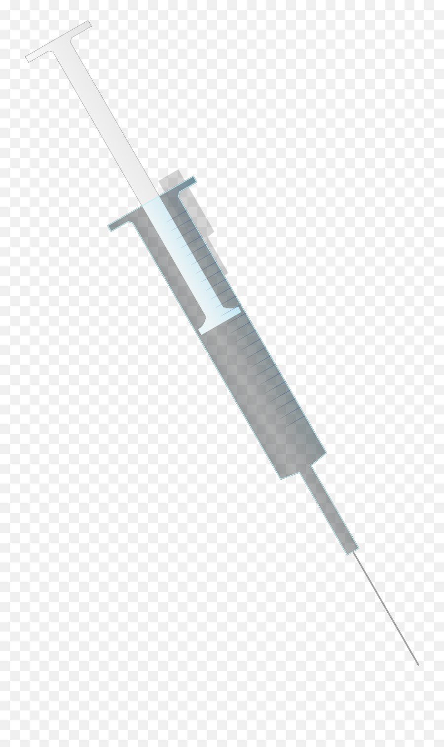 Syringe 2 Svg Vector Syringe 2 Clip Art - Svg Clipart Hypodermic Needle Emoji,Syringe Clipart