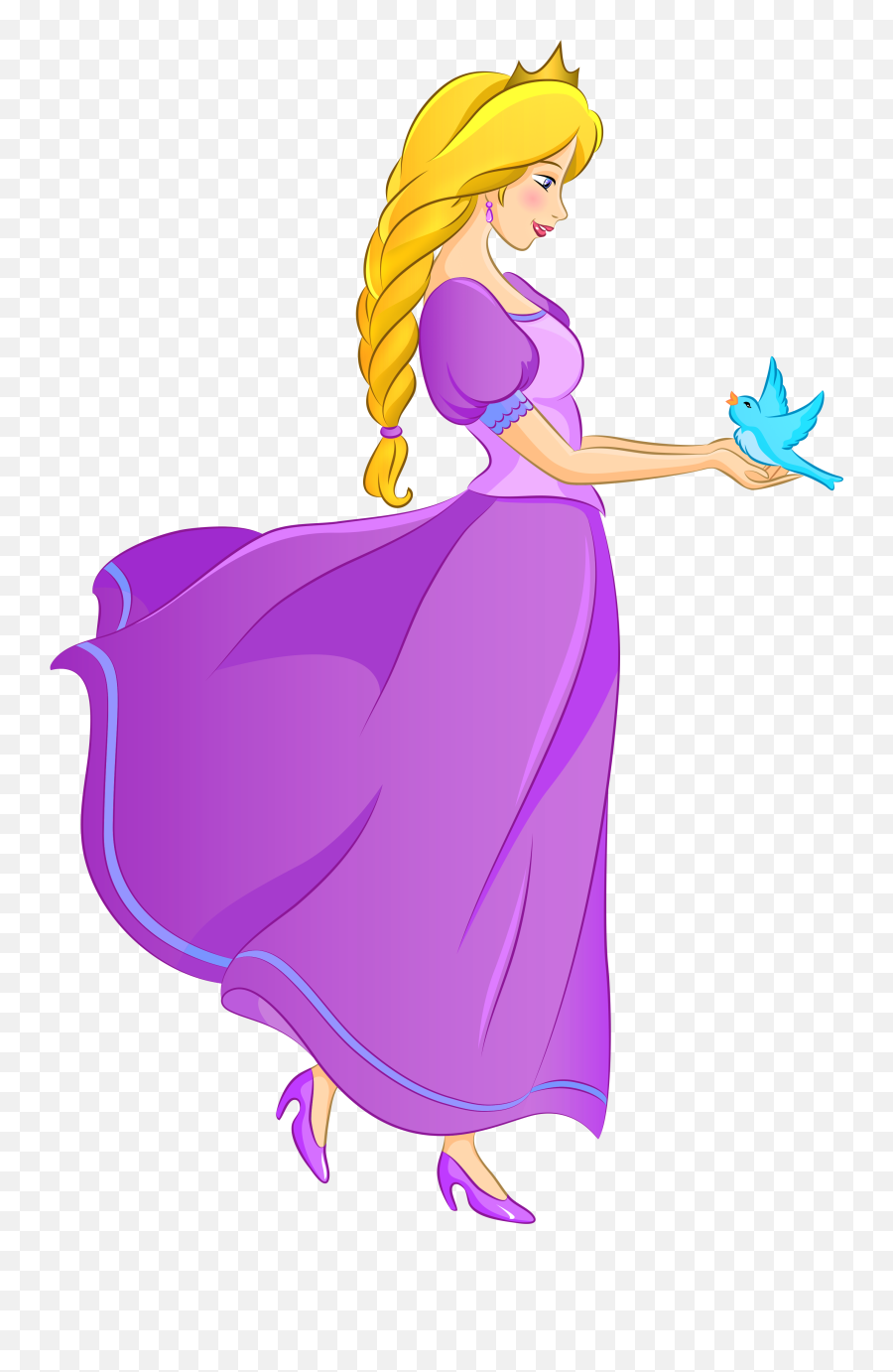 Free Princess Clipart Pictures - Clipartix Cute Princess Cartoon Character Emoji,Disney Castle Clipart