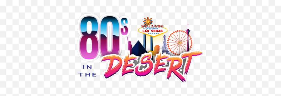 Jeffrey Weissman - 80s In The Desert 80s In The Desert Emoji,80s Logo