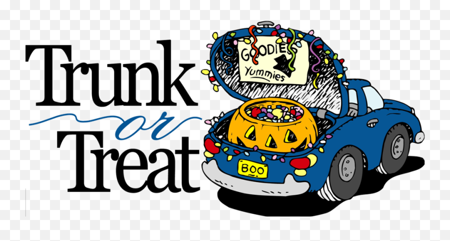 Trunk Or Treat - Trunk Or Treat Emoji,Trunk Or Treat Clipart