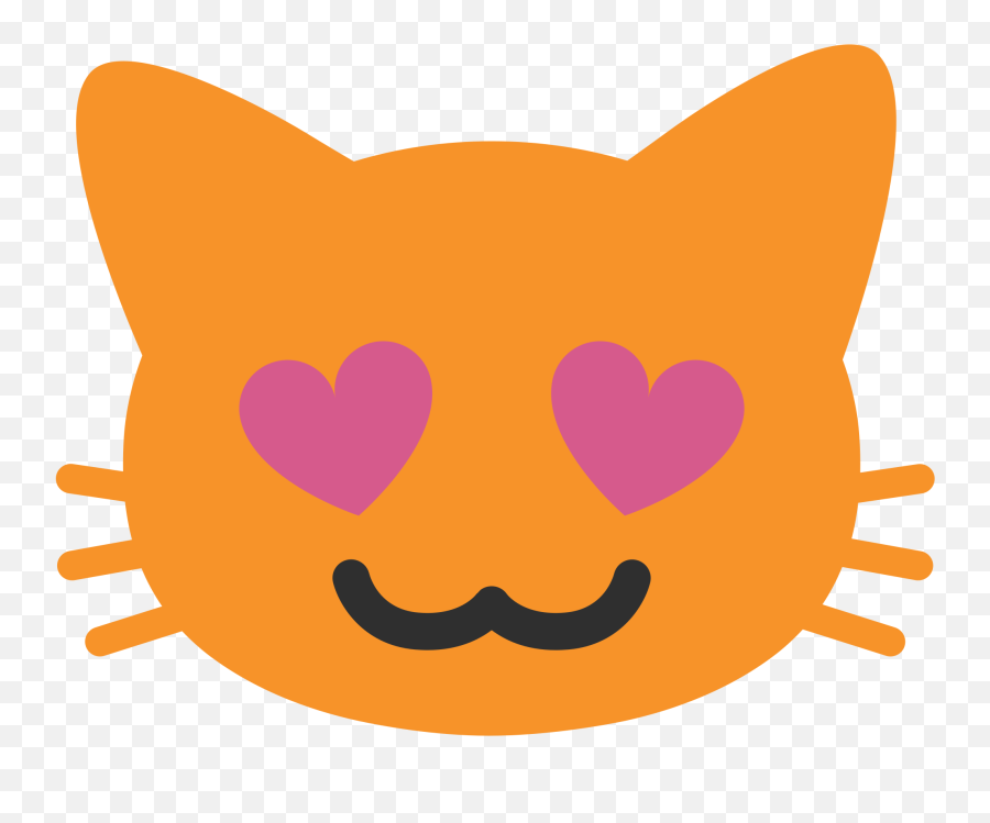 Open - Heart Eyes Cat Emoji,Heart Eyes Emoji Png