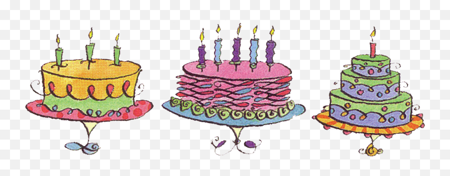 Tall Clipart Birthday Cake Tall Birthday Cake Transparent - Drawings Of Cakes Emoji,Birthday Cake Clipart