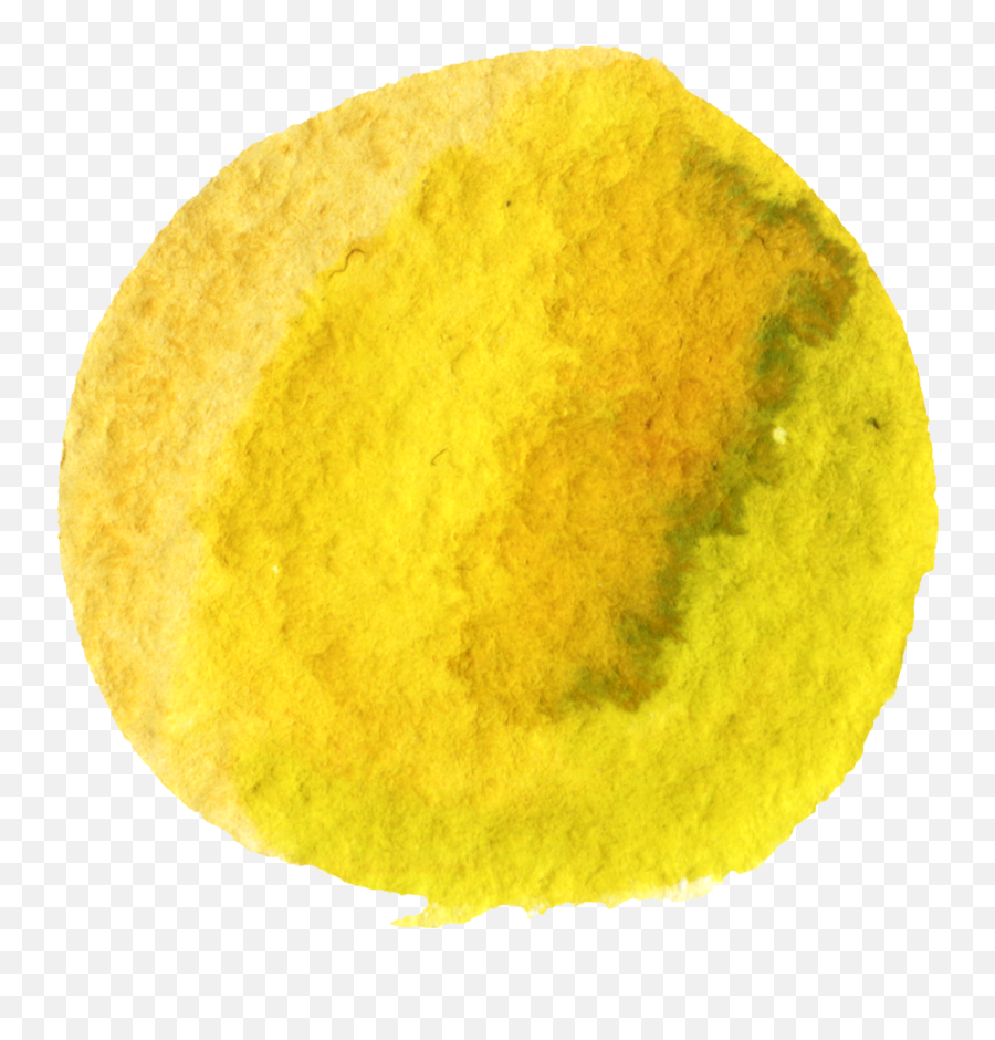 Yellow Watercolor Png - Yellow Circle Watercolor Png Full Circle Emoji,Watercolor Circle Png