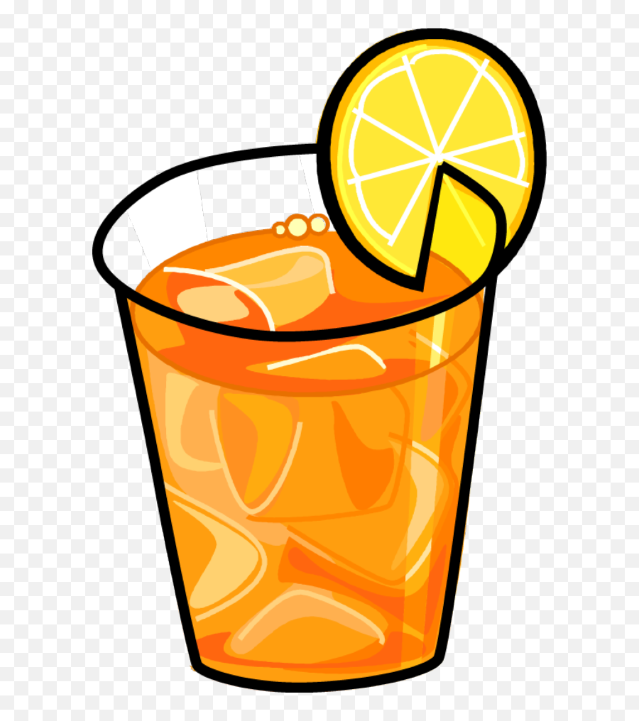 Cold Iced Tea Clip Art Free Image - Ice Lemon Tea Cartoon Emoji,Tea Clipart