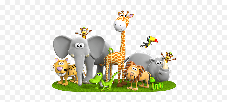 Animal Png Hd For Kids Transparent Anima 1187727 - Png Jungle Animal Vector Png Emoji,Transparent Animals