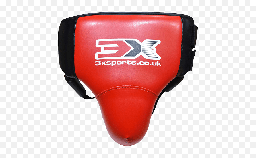 3x Sports Abdominal Groin Guard Red - 3x Sports Emoji,Wrestling Headgear Clipart