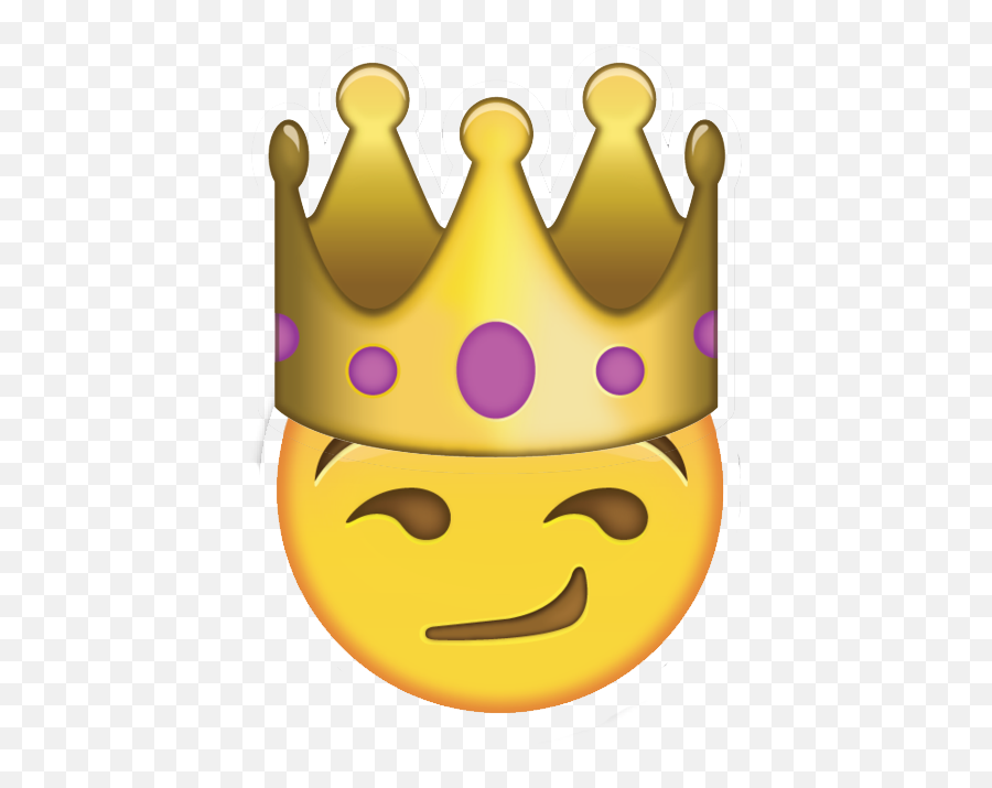 Emoji Sticker Emoticon T - Shirt Iphone Crown Emoji,Emoji Crown Png