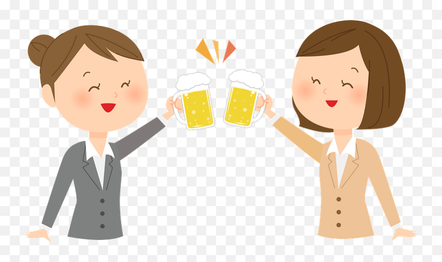 Business Women Are Having A Party Clipart Free Download Emoji,Party Clipart Free