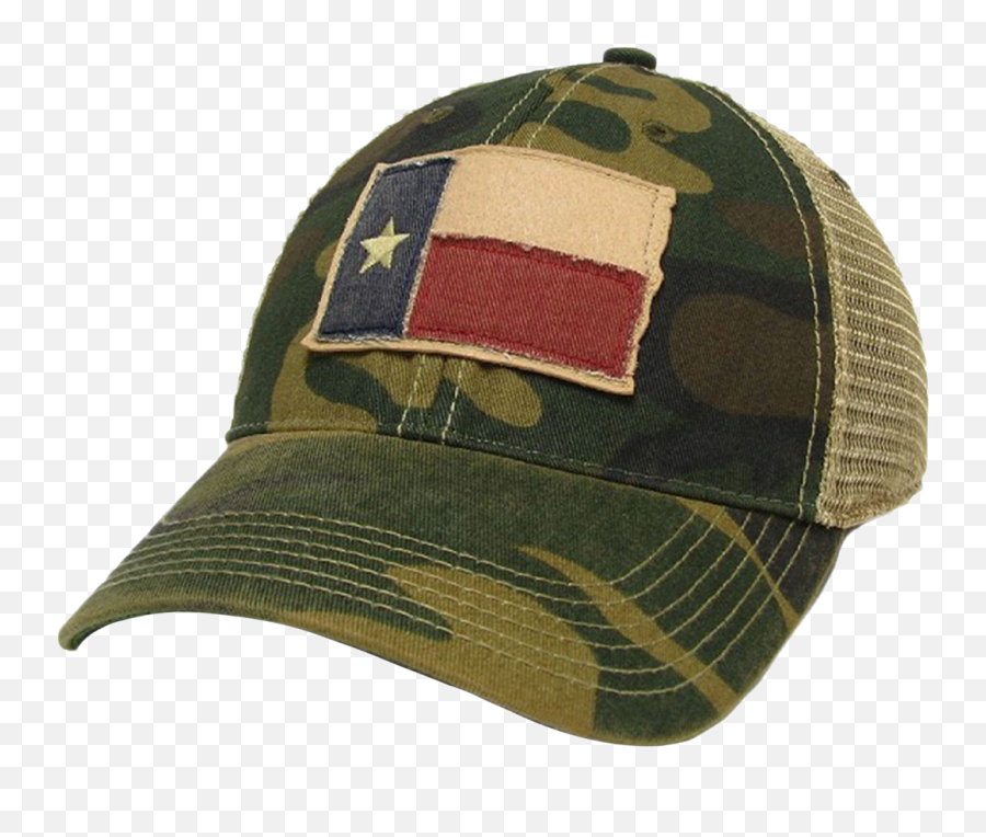 Texas Flag Trucker Adjustable Cap - Barefoot Campus Outfitter Emoji,Texas Flag Transparent