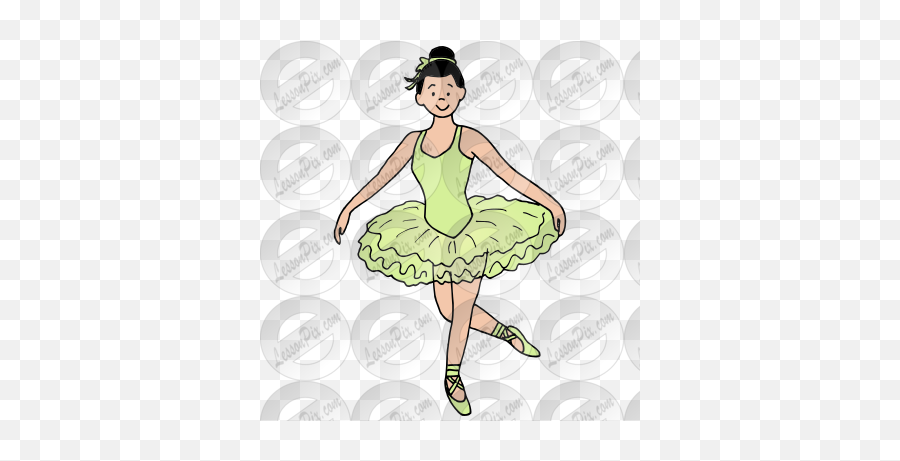 Ballerina Picture For Classroom - Dance Skirt Emoji,Ballerina Clipart