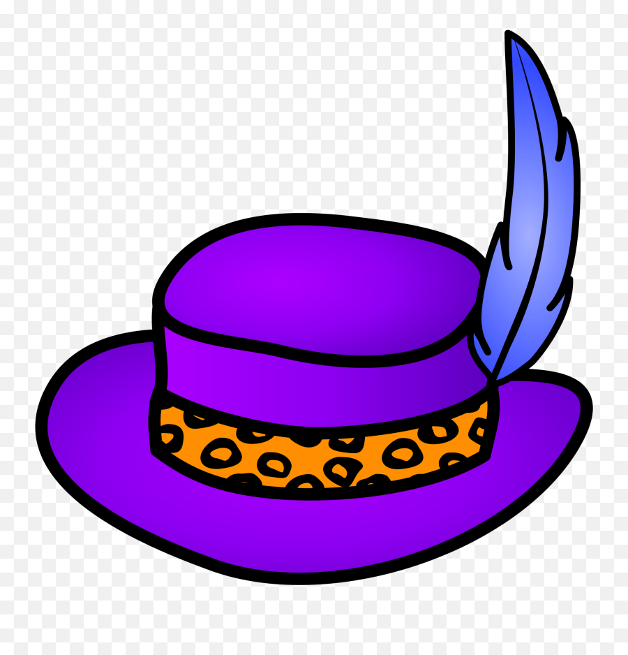 Blue Baseball Cap Clipart - Pimp Hat Clip Art Emoji,Cap Clipart