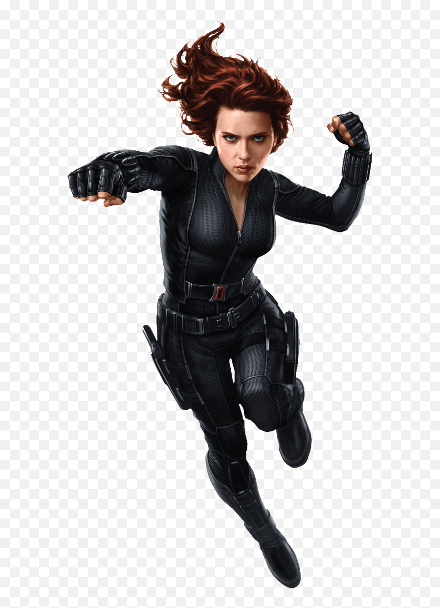 Download Johansson America Thor Black - Evolution Of Black Widow Suit Emoji,Avengers Clipart
