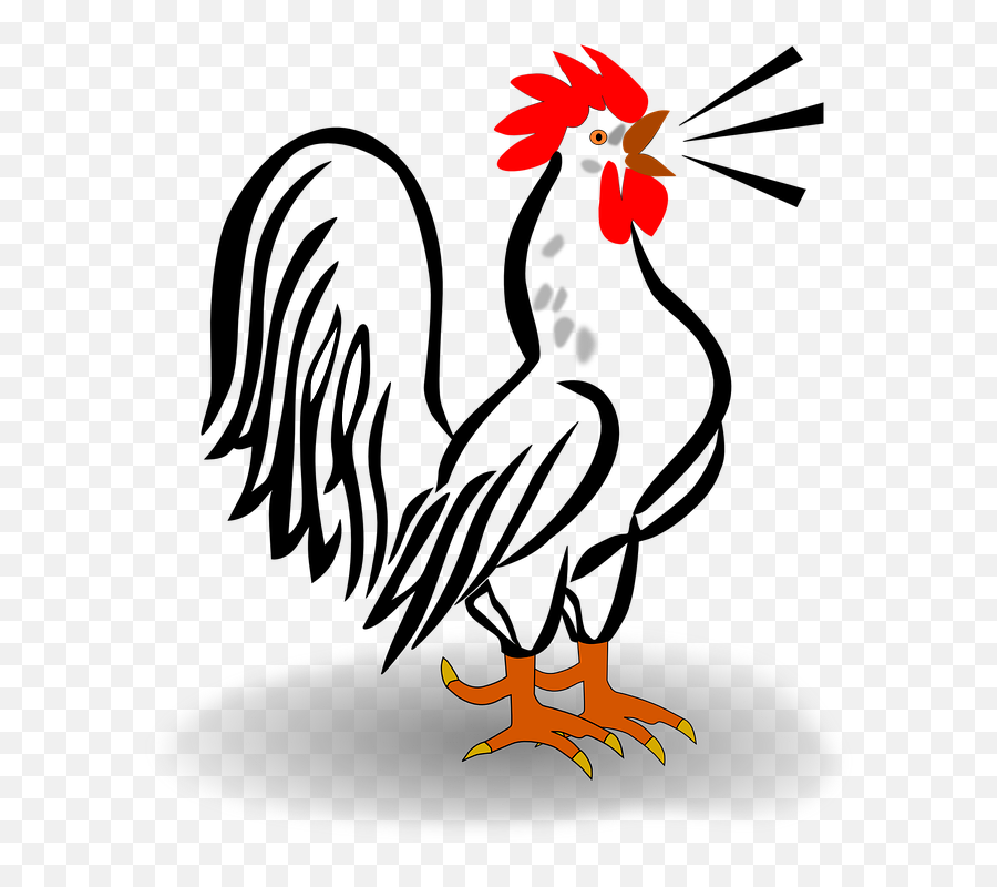 Download Morning Rooster Kid Image Png Clipart Png Free - Rooster Clipart Emoji,Morning Meeting Clipart