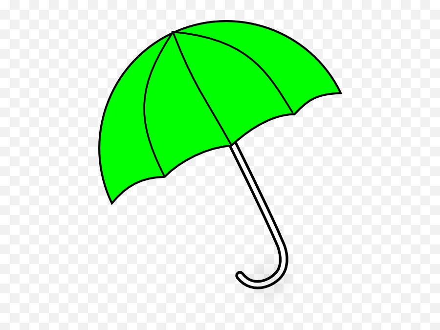 Cartoon Umbrella Clip Art - Green Umbrella Clipart Emoji,Umbrella Clipart