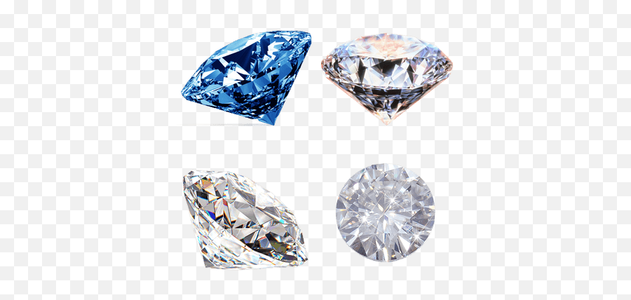 Diamonds Transparent Png Images - Stickpng Real Diamond Blue Color Emoji,Diamonds Transparent Background