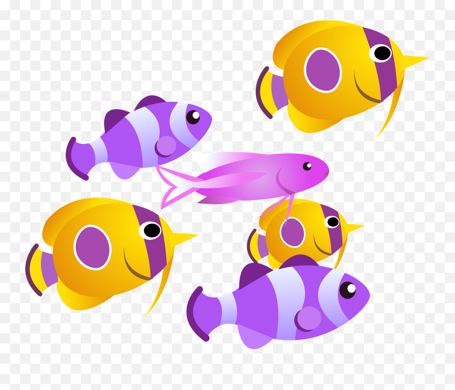 Tropical Fish Clipart Free Download Transparent Png - Tropical Fish Clipart Emoji,Fish Clipart