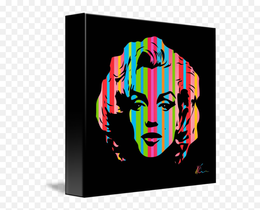 Marilyn Monroe Pop Art - Marilyn Monroe Black And Clipart Emoji,Marilyn Monroe Clipart