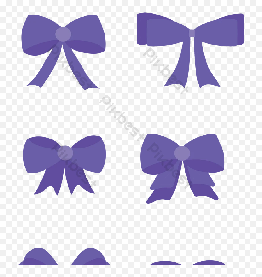 Purple Ribbon Bow Decoration - Bow Emoji,Purple Ribbon Png