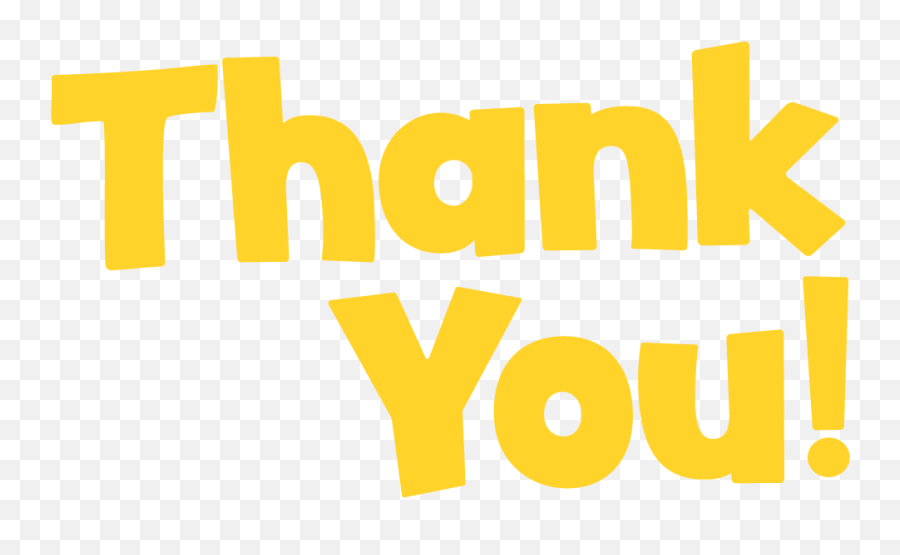 Download Thankyou - Big Thank You Png Png Image With No Thank You Black Background Png Emoji,Thank You Png