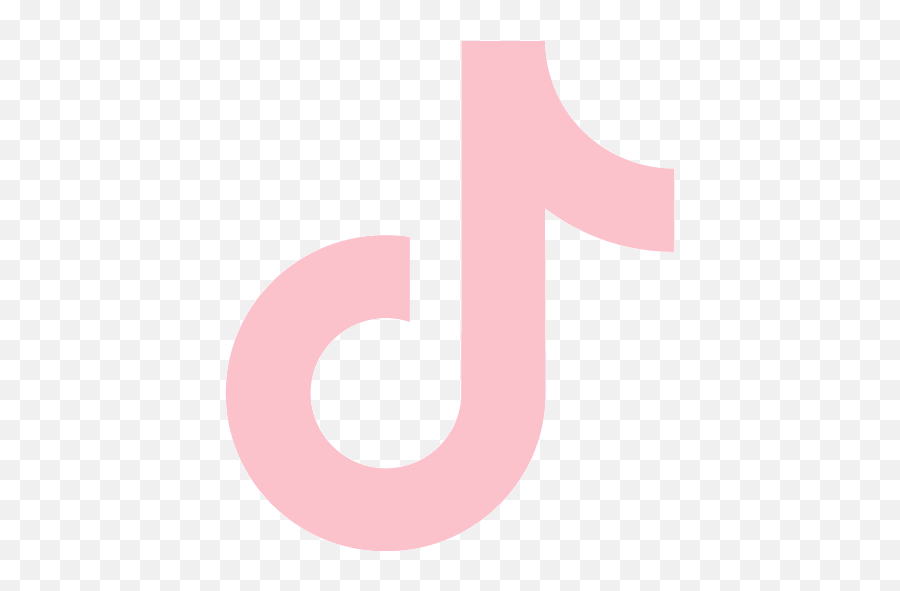 Pink Tiktok Icon - Pink Tiktok Logo Emoji,Tiktok Logo