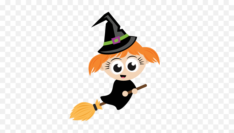 Cute Halloween Witch - Cute Halloween Witch Emoji,Witch Clipart