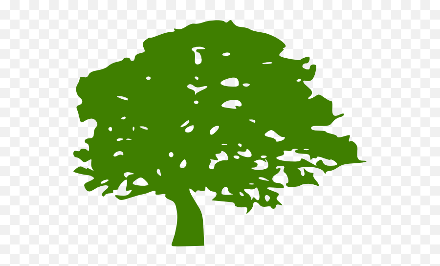 Green Tree - Clipart Best Vector Green Tree Png Emoji,Tree Outline Clipart